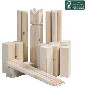 FSC Houten Kubb-Set - Buiten Spel voor Kinderen FSC Houten Kubb-Set - Buiten Spel voor Kinderen
