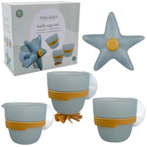 Little Dutch - Gobelets Etoile de Mer - Bleu - Plastique - Bath set - Publicité Little Dutch - Gobelets Etoile de Mer - Bleu - Plastique - Bath set - Publicité
