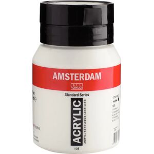 Royal Talens Amsterdam Titanium White Acrylic Paint 500ml - Acrylic Paint Royal Talens Amsterdam Titanium White Acrylic Paint 500ml - Acrylic Paint