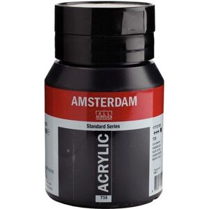 Royal Talens Amsterdam Acrylic Paint - Black Oxide 500ml Royal Talens Amsterdam Acrylic Paint - Black Oxide 500ml
