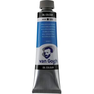 Peinture à l'huile Van Gogh Royal Talens - Bleu Céruléen Phtalo (535) - Peinture à l'huile - Publicité Peinture à l'huile Van Gogh Royal Talens - Bleu Céruléen Phtalo (535) - Peinture à l'huile - Publicité