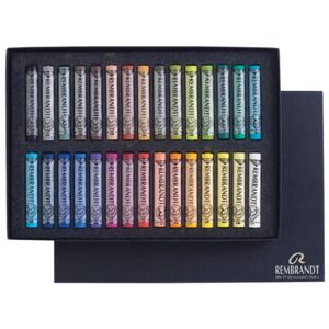 Rembrandt Soft Pastels - 30 Colors Dry Pastel Set Rembrandt Soft Pastels - 30 Colors Dry Pastel Set