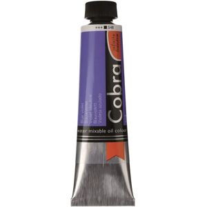 Peinture à l'huile à mélanger avec de l'eau de l'artiste Cobra - Violet Bleu - Publicité Peinture à l'huile à mélanger avec de l'eau de l'artiste Cobra - Violet Bleu - Publicité