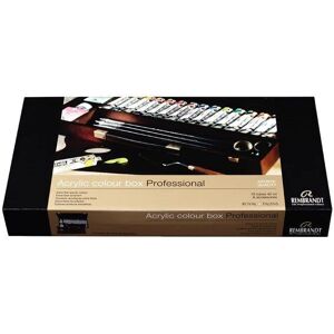 Ensemble de Peinture Acrylique Rembrandt - Professionnel, 15x40ml, Set de Croquis Gratuit - Publicité Ensemble de Peinture Acrylique Rembrandt - Professionnel, 15x40ml, Set de Croquis Gratuit - Publicité