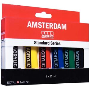 Talens 17820406 conjunto de tintas acrílicas - Arte/Artesanato, 6 peças, Países Baixos Talens 17820406 conjunto de tintas acrílicas - Arte/Artesanato, 6 peças, Países Baixos