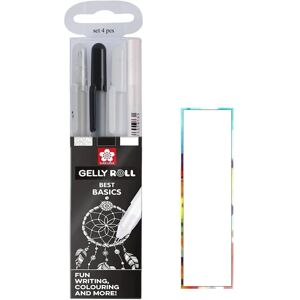 Conjunto de 3 canetas gel Sakura Gelly Roll Basics Conjunto de 3 canetas gel Sakura Gelly Roll Basics