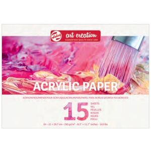 Talens 9316001M Kunstpapier - 15 Blätter, A3, 290gsm Talens 9316001M Kunstpapier - 15 Blätter, A3, 290gsm