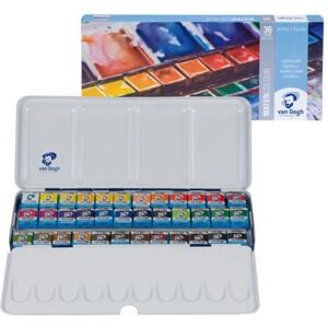 Van Gogh Künstler Aquarell-Set - 36 Farben Wasserfarben Van Gogh Künstler Aquarell-Set - 36 Farben Wasserfarben