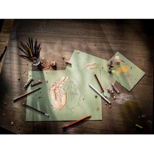 Rembrandt Model Toned Verona Green Art Paper - Art Paper Rembrandt Model Toned Verona Green Art Paper - Art Paper