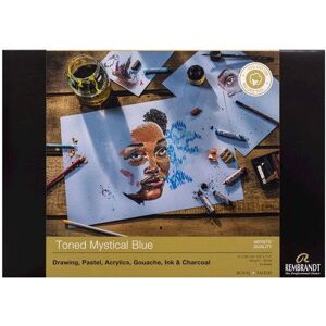 Rembrandt Art Paper - 50 Sheets A3 Blue 180g Rembrandt Art Paper - 50 Sheets A3 Blue 180g
