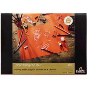 Rembrandt Art Paper - Sanguine Red - 50 Sheets - Art Paper Rembrandt Art Paper - Sanguine Red - 50 Sheets - Art Paper