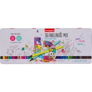 Bruynzeel Fineliner-Set - 36 Farben - Fineliner-Set Bruynzeel Fineliner-Set - 36 Farben - Fineliner-Set