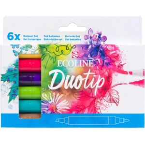 Royal Talens Ecoline Duotip Marker Botanic Farben - Marker Royal Talens Ecoline Duotip Marker Botanic Farben - Marker