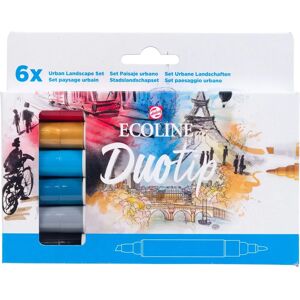 Royal Talens Ecoline Duotip Marker - Urban Landscape-Set Royal Talens Ecoline Duotip Marker - Urban Landscape-Set