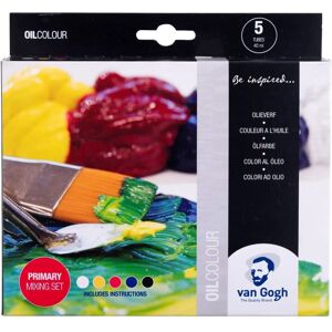 Van Gogh Olieverf Primair Mengset - 5 x 40 ml Van Gogh Olieverf Primair Mengset - 5 x 40 ml