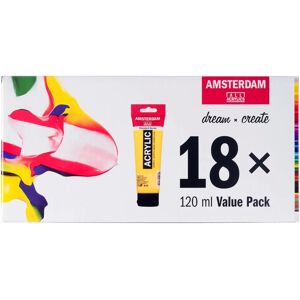 Amsterdam 17791918 peinture acrylique 120 ml - Ensemble de peintures acryliques - Publicité Amsterdam 17791918 peinture acrylique 120 ml - Ensemble de peintures acryliques - Publicité