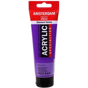 AMSTERDAM Peinture Acrylique Violet - 120ml Tube - Publicité AMSTERDAM Peinture Acrylique Violet - 120ml Tube - Publicité