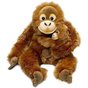 WWF Modèle 16112 - Maman Orang-Outan avec Bébé - Peluche - Publicité WWF Modèle 16112 - Maman Orang-Outan avec Bébé - Peluche - Publicité