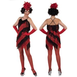 Karnevalský kostým ESPA Charleston - Černý a červený - Pro karneval a oslavy Karnevalský kostým ESPA Charleston - Černý a červený - Pro karneval a oslavy