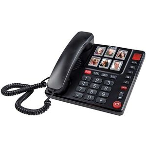Fysic FX-3930 Zwart Telefoon - Oproeperkenning, Handset, Luidspreker Fysic FX-3930 Zwart Telefoon - Oproeperkenning, Handset, Luidspreker