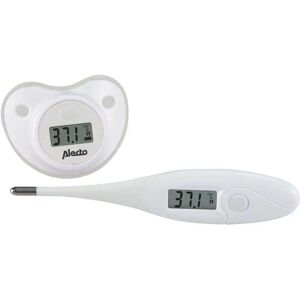 Alecto BC-04 Baby Thermometer-Set - Traditionell & Schnullerthermometer Alecto BC-04 Baby Thermometer-Set - Traditionell & Schnullerthermometer