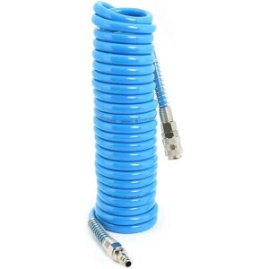 Manguera neumática en espiral de 15 m de Airpress - Manguera neumática Manguera neumática en espiral de 15 m de Airpress - Manguera neumática