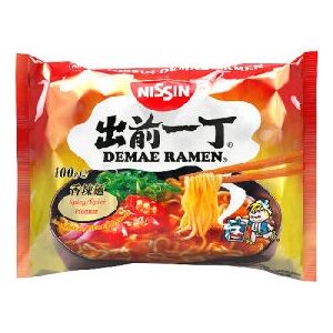 Nissin - Demae Ramen - Tulinen - Instant nuudelit Nissin - Demae Ramen - Tulinen - Instant nuudelit