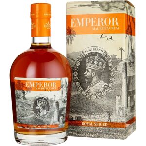 Rhum Mauritian Rum Royal Spiced - 40% Vol. 0,7l Boîte Cadeau - Publicité Rhum Mauritian Rum Royal Spiced - 40% Vol. 0,7l Boîte Cadeau - Publicité