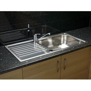 Reginox Minister 1.0 Stainless Steel Kitchen Sink - Reversible Reginox Minister 1.0 Stainless Steel Kitchen Sink - Reversible