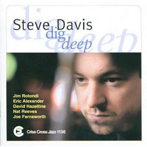 Steve Davis - Dig Deep Compact Disc - Jazz Album USA import Steve Davis - Dig Deep Compact Disc - Jazz Album USA import