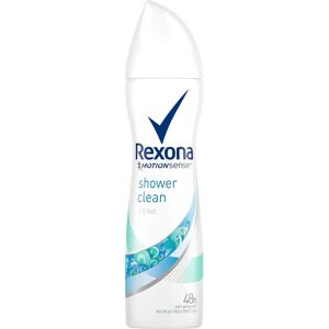 Rexona Shower Clean Antitranspirant pour Femmes - Déodorant 150 ml - Publicité Rexona Shower Clean Antitranspirant pour Femmes - Déodorant 150 ml - Publicité