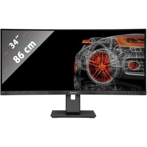 Philips 346B1C/00 34" Curved Monitor - 3440x1440 - Black Philips 346B1C/00 34" Curved Monitor - 3440x1440 - Black