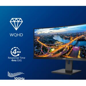 Philips 346B1C/00 34" Curved Monitor - 3440x1440 - Black Philips 346B1C/00 34" Curved Monitor - 3440x1440 - Black