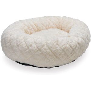 Beeztees Levisa - Katzenbett - Plüsch - Beige - 43x43x13 cm Beeztees Levisa - Katzenbett - Plüsch - Beige - 43x43x13 cm