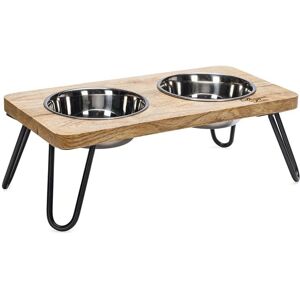 Designed by Lotte Linga Double Food Bowls Set for Cats & Dogs Designed by Lotte Linga Double Food Bowls Set for Cats & Dogs