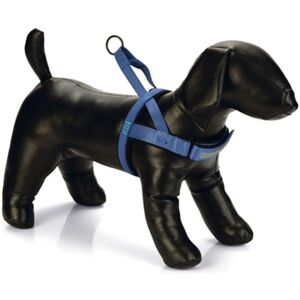 Beeztees Beeztees Parinca Harnais pour chien en nylon - Bleu - 82-105cm - Publicité Beeztees Beeztees Parinca Harnais pour chien en nylon - Bleu - 82-105cm - Publicité