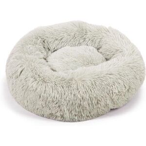 Beeztees Yali Hundekorb - Plüsch, Hellgrau, 50cm Beeztees Yali Hundekorb - Plüsch, Hellgrau, 50cm