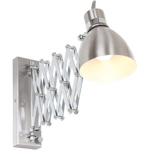 Lámpara de Pared Jump Dome de Sienna Lighting - Acero cepillado, cromo pulido Lámpara de Pared Jump Dome de Sienna Lighting - Acero cepillado, cromo pulido