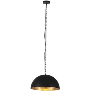 Steinhauer Semicirkel Pendant Light - Metal, Gold, Black - E27 - 50cm - IP20 Steinhauer Semicirkel Pendant Light - Metal, Gold, Black - E27 - 50cm - IP20