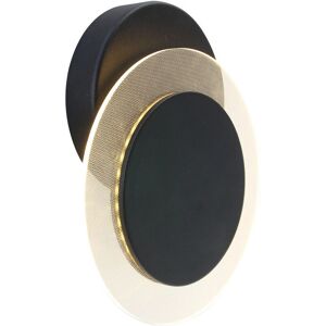 Luminaria de Pared Lido - LED, Negro Mate, 17cm Luminaria de Pared Lido - LED, Negro Mate, 17cm
