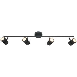 Steinhauer Natasja Incasso LED Nero GU10 - Barra di Spotlights Steinhauer Natasja Incasso LED Nero GU10 - Barra di Spotlights