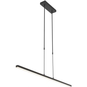 Steinhauer Hanglamp Zwart LED - 3 Lampen - Modern Stijl Steinhauer Hanglamp Zwart LED - 3 Lampen - Modern Stijl