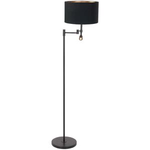 Steinhauer Stehlampe Stang - schwarz - Stoff - 7201ZW - Schwarz Steinhauer Stehlampe Stang - schwarz - Stoff - 7201ZW - Schwarz