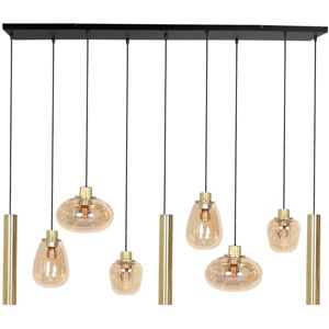Lámpara colgante de latón Steinhauer - Estilo clásico - 150cm de altura Lámpara colgante de latón Steinhauer - Estilo clásico - 150cm de altura