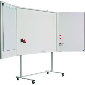 kaiserkraft Klappbares Whiteboard Komplettset 4:3 kaiserkraft Klappbares Whiteboard Komplettset 4:3