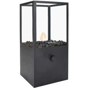 Cosi Fires Cosidome Black Square Fire Lantern - Garden Equipment Cosi Fires Cosidome Black Square Fire Lantern - Garden Equipment