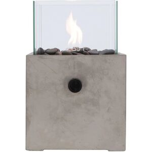 Cosi Concrete Square Fire Lantern - Outdoor Lighting Cosi Concrete Square Fire Lantern - Outdoor Lighting