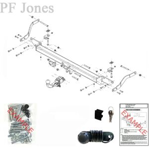 Brink Vauxhall Movano Peugeot Boxer Fiat Ducato abnehmbarer Towbar - Towbar Brink Vauxhall Movano Peugeot Boxer Fiat Ducato abnehmbarer Towbar - Towbar