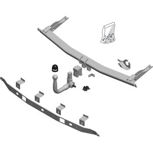Enganche Brink BMU 606100 - Cabeza de bola desmontable - Soporta bicicletas y remolques Enganche Brink BMU 606100 - Cabeza de bola desmontable - Soporta bicicletas y remolques