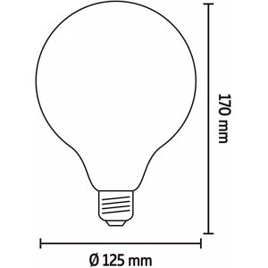 Calex G125 7.5W Dimmable Globe LED Bulb - LED Bulb Calex G125 7.5W Dimmable Globe LED Bulb - LED Bulb